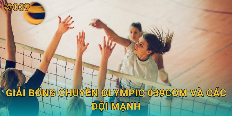 Giải bóng chuyền Olympic – Thách thức đỉnh cao tại 039com 2 Giải bóng chuyền Olympic 039com và các đội mạnh